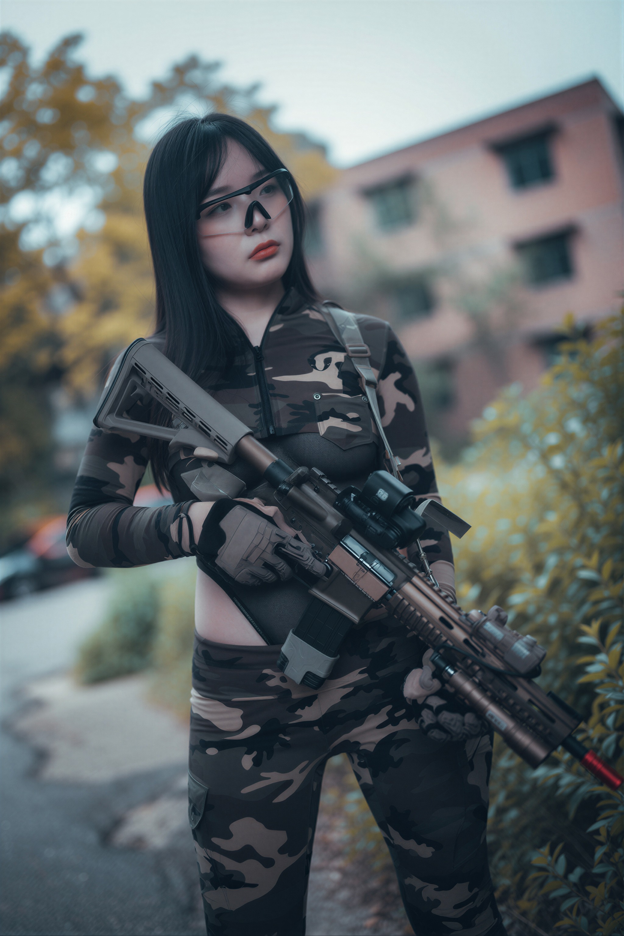 图片[1]-Pia (피아) – NO.064 DJAWA Photo – Pia – Loose and Tight Combat Green  Camo[76P]-XikXak
